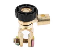 EVGATSAUTO Cut-Off Switch, 12V Universal Car Auto Battery Link Terminal Cut-Off Switch Master Disconnect Isolator(Black)