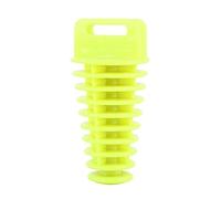 EVGATSAUTO Exhaust Silencer Plug, Muffler Pipe Exhaust Silencer Bung Wash Plug For 2-Stroke 4-Stroke Motorcycle Dirt Bike ATV Quad(Lime Yellow) motorbike exhaust bung exhaust pipe muffler silencer