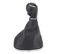 EVGATSAUTO Gear Shift Gaiter Boot Cover, Manual Gear Shift knob dust Cover 5 Speed Gear Shift Knob Gaiter Boot Cover Kit Fit for Corsa D Shifter Boot Cover Replacement 009140093 19276456