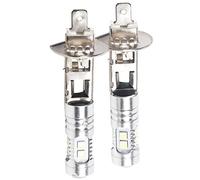 EVGATSAUTO H1 car main beam Led Headlight Bulb bulbs headlight bulb, 2x H1 Bulb Led 6000K Super White 100W LED Headlight Bulbs Kit for Car Fog Light Headlight Daytime Driving Light 900 LM