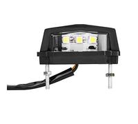 EVGATSAUTO Motorcycle License Plate Light, Motorcycle LED License Plate Light, 12V Universal LED Rear Tail Lamp Fit for Most of Motorcycles White Moto License Plate number Light led