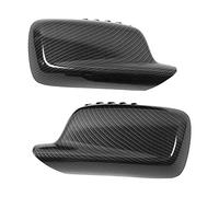EVGATSAUTO Rear View Mirror Cover, 2pcs Rearview Wing Mirror Cover Housing for 3 Series E46 7 Series E66