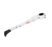 EVGATSAUTO White Kickstand 16, Silver Bike Kickstand, White Aluminum Alloy Bike Cycling Bicycle Kick Stand Fits for 16 20 24 26 (White)