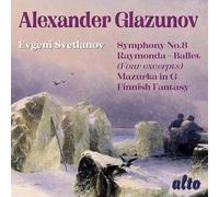 EVGENI SVETLANOV / U - Alexander Glazunov Symphony No.8 / Raymonda B - D1398z