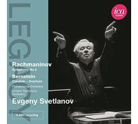 EVGENY SVETLANOV; PHILHARMONIA ORCHESTRA - RACHMANINOV: SYMPHONY NO. 2 - BERNSTEIN: CANDIDE OVERTURE