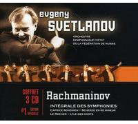 Evgeny Svetlanov - Rachmaninov : Integrale Des Symphonies - 3cd [2006]