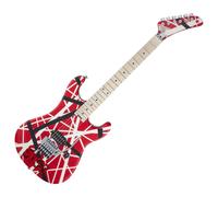 EVH Striped Series 5150 Red Black w/ White Stripes