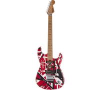 EVH Striped Frankie Red/White/Black