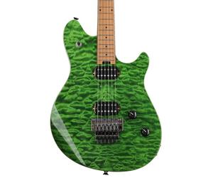 EVH Wolfgang WG Standard Quilt Maple Transparent Green - Electric Guitar