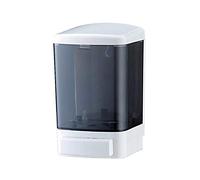 Evhome Manual Soap Dispenser Kitchen Bathroom Wall Mounted Commercial for Liquid Containers Shampoo Gel Chamber Plastic - (33.8 oz) 1000ml