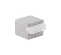 Evi Fittings I-197/25-bh Door Stop - Adhesive, Matte Finish (Stainless Steel) Rubber White