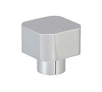 EVI Herrajes 1071/25 - Knob, Finish White Chrome (Brass)