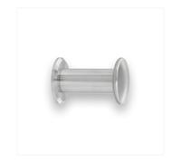 EVI Herrajes Bathroom Hanger | Stainless Steel Wall Hanger | Matte Finish | for Hanging Clothes, Coats or Towels| Towel Rack with Invisible Screw | 188CBAM