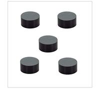 EVI Herrajes | Replacement for Adhesive Wall Stop for Doors | Pack of 5 | Original Replacement | Rubber Rubber Colour | Black Compatible with Model I-205