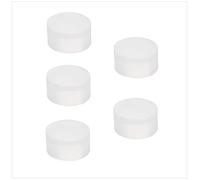 EVI Herrajes | Replacement for Adhesive Wall Stop for Doors | Pack of 5 | Original Replacement | White Silicone Rubber | Compatible with Model I-205