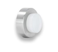 EVI Herrajes | Wall-Mounted Door Stop | 35x18mm | Stainless Steel Body