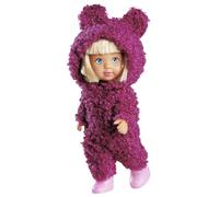 Evi Love Cute Teddy Toy Doll in Cute Teddy Onesie, 12 cm, from 3 Years