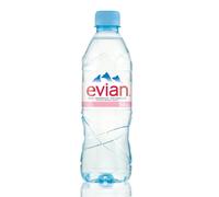 Evian Bottled Water 24 X 500ml (plastic Bottle)