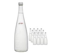Evian Glass Bottle Multipack, 12 x 750 ml