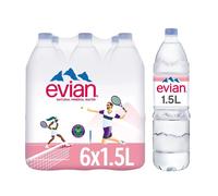Evian Natural Bottled Mineral Still Water 6 x 1.5L Bottles-FAST DELIVERY