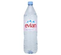 Evian Natural Mineral Water 1.5L Case of 12