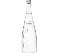 Evian Natural Spring Water (750 ml bottle, 12 pk.)