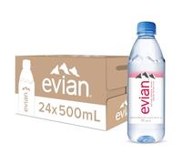 Evian Prestige Mineral Water 24 Bottles 500 ml
