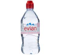 Evian Sportscap Mineral Water 12 Bottles 750 ml (Pack of 2, Total 24 Bottles)