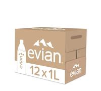 Evian Still Mineral Water,12x1L