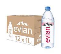 Evian Still Mineral Water,12x1L