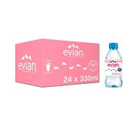 Evian Still Natural Mineral Water, 12 x 330 ml