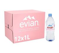 Evian Still Natural Mineral Water 12 x 1L