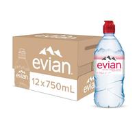 Evian Still Sports Action Natural Mineral Water 750ml (Pack of 12)