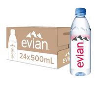 Evian Still Water, 500ml- Pack of 24
