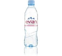 Evian Still Water, 500ml- Pack of 24