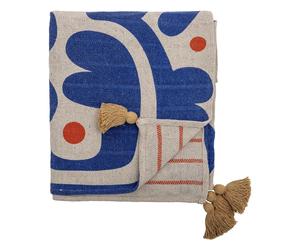 Eviaya recycled cotton throw Blue 130x160