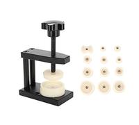 EVIC Watch Case Press with 12 Dies Kit Watch Crystal Front Back Case Cover Screw Presser Closer Watchmaker Repair Battery Changing Watch Repair Tools