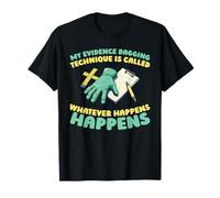Evidence Analysis - Crime Forensic Technician T-Shirt