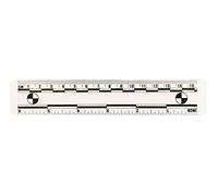 Evidence Magnetic PVC Scales(6"/15cm), Evidential Photography Rulers, Crime Scene Forensic Supply, 5pcs/pack (White)