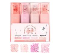 Evidenziatori Glitterati - Pennarelli Scintillanti Per Scrivere Senza, 4 Evidenziatori Pastello | Pennarelli Scintillanti Per Scrivere a Prova Di Sbavature E Appunti Sul Diario