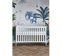 Obaby Evie Cot Bed - White, White