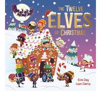 Evie Day The Twelve Elves of Christmas Paperback Book Evie Day Multicolor