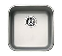 Teka BE 40.40 1C - Undercounter Sink, 1 Sink Under Countertop, Kitchen Sink 50cm, Stainless Steel Sink