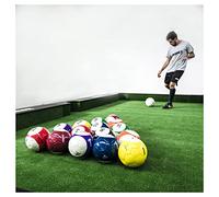 EviKoo Inflatable Billiards Soccer Football Snooker Balls Table Games, Footpool 16Pcs Leather Football Pool Kick Billiards Set, Adult Sports Recreation Game for Backyard Rooms Outdoor Indoor,5.9inch