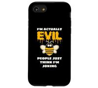 Evil Bee I'm Actually Evil People Just Think I'm Joking Case for iPhone SE (2020) / 7 / 8
