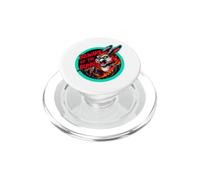 Evil Bunny Monster Horror Design | Angry Rabbit Comic PopSockets PopGrip for MagSafe