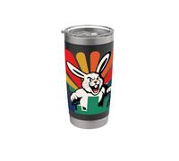 Evil Bunny Monster Horror Design | Angry Rabbit Comic Stainless Steel Insulated Tumbler