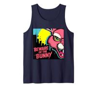 Evil Bunny Monster Horror Design | Angry Rabbit Comic Tank Top