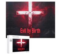 Evil by Birth Adults Wooden Jigsaw Puzzles 1000/500/300 Piece Personalised Customized Gifts