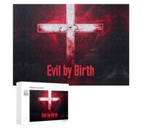 Evil by Birth Adults Wooden Jigsaw Puzzles 1000/500/300 Piece Personalised Customized Gifts